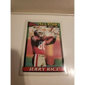 Jerry Rice 1991 Topps #81 - San Francisco 49ers - NFL